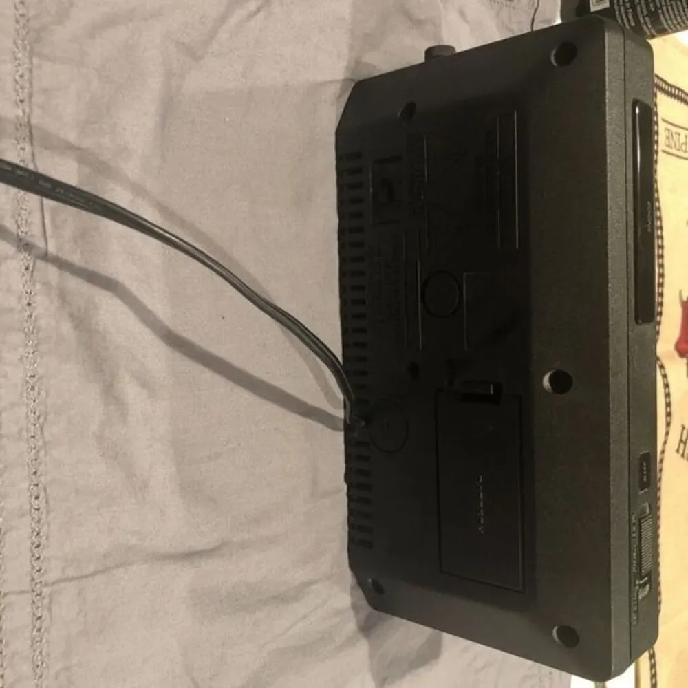 GE Alarm Clock Model: 7-4648A-AM/FM-Corded/Batt.Bkup Tested And Works See Photos